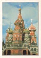 RUSSIE - Moscou - Vue Sur La Basilique De Basile Le Bienheureux - Vue Générale - Carte Postale - Russie