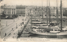 E863 Le Havre Place Gambetta Et Bassin Du Commerce - Harbour