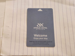 GERCCE-AMALIA HOTAL ATHENS-hotal Key Card-(1126)-used Card - Hotel Keycards