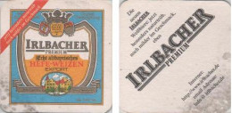 5001849 Bierdeckel Quadratisch - Irlbacher Export Hefeweizen - Sous-bocks