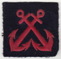 Insigne De Bras De La Marine Nationale - Stoffabzeichen