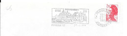 Lettre Entière Flamme 1989 Périgueux Dordogne - Maschinenstempel (Werbestempel)