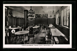 AK Karlsruhe I. B., Restaurant Schloss-Hotel Schwarzwaldstube  - Karlsruhe