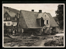 AK Johanngeorgenstadt, Zerstörungen Durch Hochwasser Am 6.7.1931  - Überschwemmungen