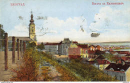 SERBIE BELGRADE VUE DE LA PROMENADE KALEMEGDAN - Servië