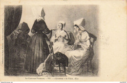 LE COSTUME POITEVIN GRISETTES DE NIORT 1850 - Costumi