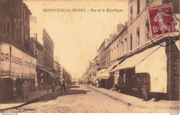 71 MONTCEAU LES MINES RUE DE LA REPUBLIQUE - Montceau Les Mines