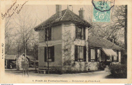 77 FORET DE FONTAINEBLEAU RESTAURANT DE FRANCHARD - Fontainebleau