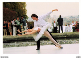 LES DANSEURS NICOLAS LERICHE ET CLAIRE MARIE OSTA  AU LOUIS VUITTON CLASSIC 2003 PHOTO DE PRESSE ANGELI - Famous People