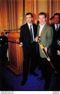 PRIX DUNHILL PRESTIGE 2000 DECERNES AU CRILLON CHRISTOPHE MALAVOY ET MARTIN LAMOTTE  PHOTO DE PRESSE ANGELI - Beroemde Personen