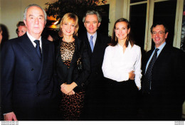 OPERA  POETRY CAROLE BOUQUET EDOUARD BALLADUR HELENE ET BERNARD ARNAULT PHOTO DE PRESSE ANGELI - Beroemde Personen