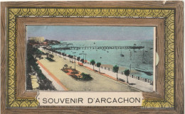 Souvenir D'ARCACHON - Carte à Système - Dépliant Mini-vues - Arcachon