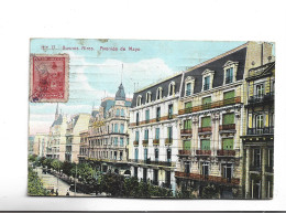 CPA  BUENOS AIRES , AVEIDA DE MAYO En 1909! - Argentina