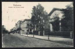 AK Rathenow, Duncker- Und Berliner-Strasse  - Rathenow