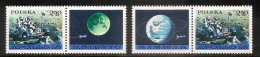 POLAND 1971●Apollo 15●Mi 2123 2xx MNH - Unused Stamps