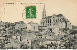 49 VIHIERS L'EGLISE PRISE DU QUARTIER NOTRE DAME - Autres & Non Classés