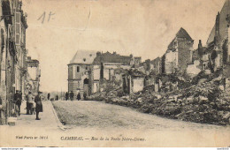 59 CAMBRAI RUE DE LA PORTE NOTRE DAME - Cambrai