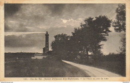 17 ILE DE RE SAINT CLEMENT DES BALEINES LE PHARE AU CLAIR DE LUNE - Ile De Ré