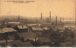 BELGIQUE ECOLE D'ARTS ET METIERS ERQUELINNES VUE SUR LES USINES ET JEUMONT - Erquelinnes