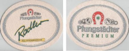 5003001 Bierdeckel Oval - Pfungstädter Premium Und Radler - Beer Mats