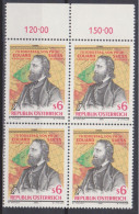 1989 , Mi 1951 ** (1) - 4 Er Block Postfrisch - 75. Todestag Von Eduard Suess - Unused Stamps