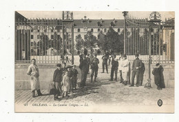 Cp, Militaria , 45 , ORLEANS, La Caserne COLIGNY, Animée , écrite 1919 , Ed. LL ,n° 97 - Barracks