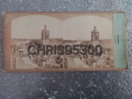 PHOTO STEREO - LOCHES 37 INDRE ET LOIRE - VUE GENERALE - Stereoscopic