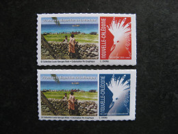 Nouvelle-Calédonie: TB Paire De Timbres Autoadhésifs " 70 Ans De La Disparition De La Monique ", OPT 2023, Neufs XX . - Ongebruikt