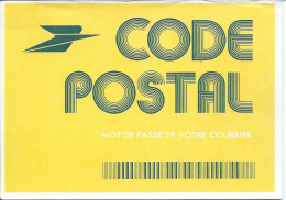 Thèmes > Poste & Facteurs  Code Postal Jaune - Poste & Facteurs