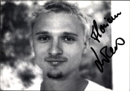 CPA Schauspieler Florian Lukas, Portrait, Autogramm - Schauspieler