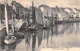 44 LE POULIGUEN PECHE DANS LE PORT - Le Pouliguen