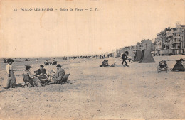 59 MALO LES BAINS SCENE DE PLAGE - Malo Les Bains