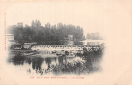 51 CHALONS SUR MARNE LE BARRAGE - Châlons-sur-Marne