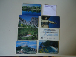 GREECE USED  PHONCARDS  LOT OF 7  FREE SHIPPING - Grèce