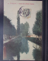 27208 . EVREUX . CANAL DE LA REINE JEANNE . OBLITEREE 1906 - Evreux