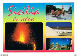 SICILIA  DA  VEDERE:  VISIONI  -  PER  LA  SVIZZERA  -  FG - Sonstige & Ohne Zuordnung