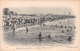 14 TROUVILLE SUR MER LA PLAGE - Trouville