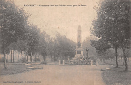 54 BACCARAT MONUMENT - Baccarat