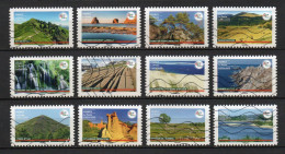 - FRANCE Adhésifs N° 2025/36 Oblitérés - Série Complète LES SITES NATURELS 2021 (12 Timbres) - - Used Stamps