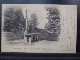 27209 . ACQUIGNY . MONUMENT DE SAINT MAUXE ET DE SAINT VENERAND . ND . OBLITEREE - Acquigny