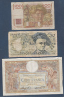 Lot De 3 Billets - Unclassified