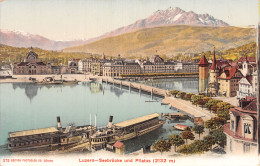 SUISSE LUZERN SEEBRUCKE UND PILATUS - Sonstige & Ohne Zuordnung