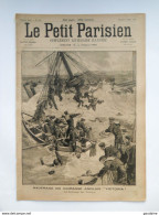 Le Petit Parisien N°231 - 9 Juillet 1893 - Naufragé Du Cuirassé Anglais « Victoria » - 1850 - 1899