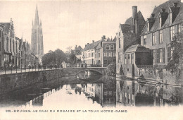 BELGIQUE BRUGES LE QUAI DU ROSAIRE - Brugge