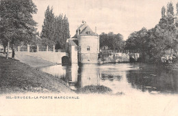 BELGIQUE BRUGES LA PORTE MARECHALE - Brugge