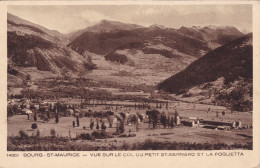 73054 01 16#0 - BOURG SAINT MAURICE * - VUE SUR LE COL DU PETIT SAINT BERNARD ET LA FOGLIETTA - Bourg Saint Maurice