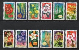 - FRANCE Adhésifs N° 2133/44 Oblitérés - Série Complète LES FLEURS ET DOUCEURS 2022 (12 Timbres) - - Gebraucht