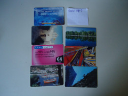 GREECE USED  PHONCARDS  LOT OF 7  FREE SHIPPING - Grèce