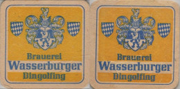 5004195 Bierdeckel Quadratisch - Wasserburger - Bierdeckel