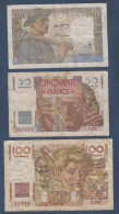 Lot De 3 Billets - Unclassified